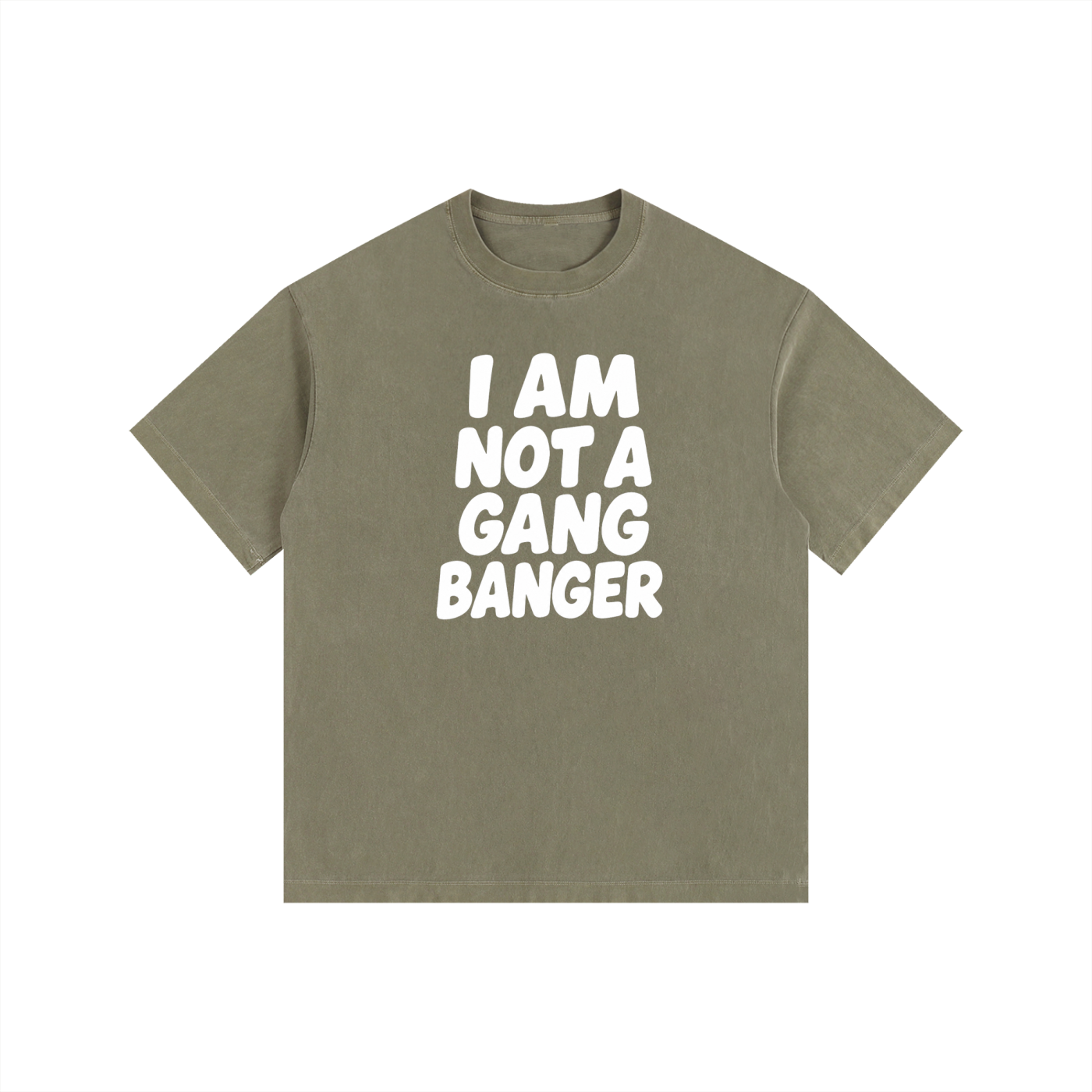 Unisex Vintage Washed Oversized Cotton T-Shirt