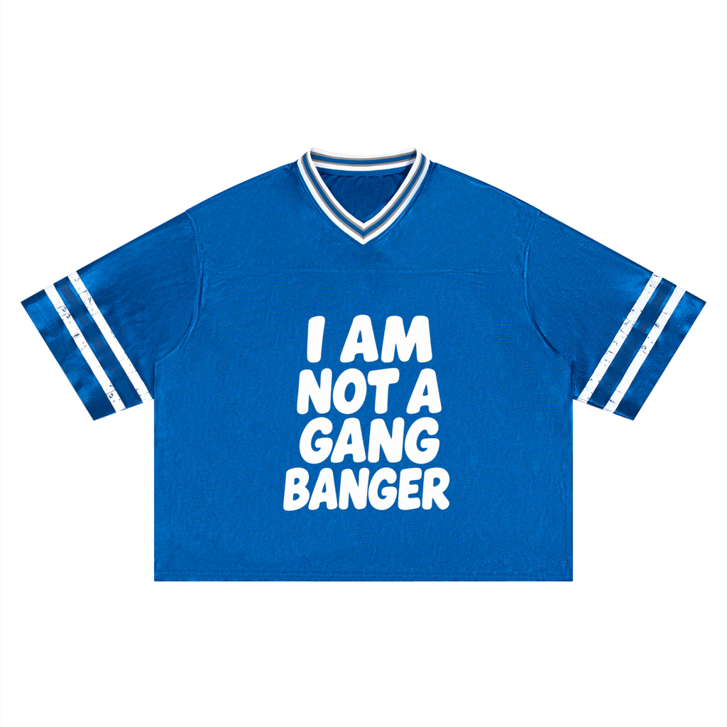 Unisex Boxy Striped Soccer Jersey