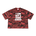 Unisex Boxy Camo Print T-Shirt