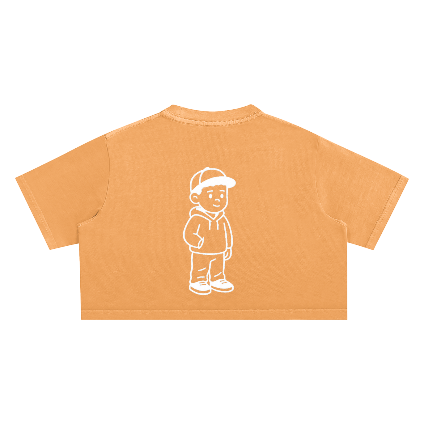 Snow Washed Crop Top