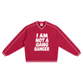 Unisex Color Block V-Neck Sweatshirt