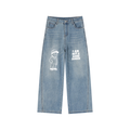 Women’s Vintage Wash High Rise Wide Leg Jeans