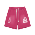 Sun Fade Raw Edge Cotton Shorts