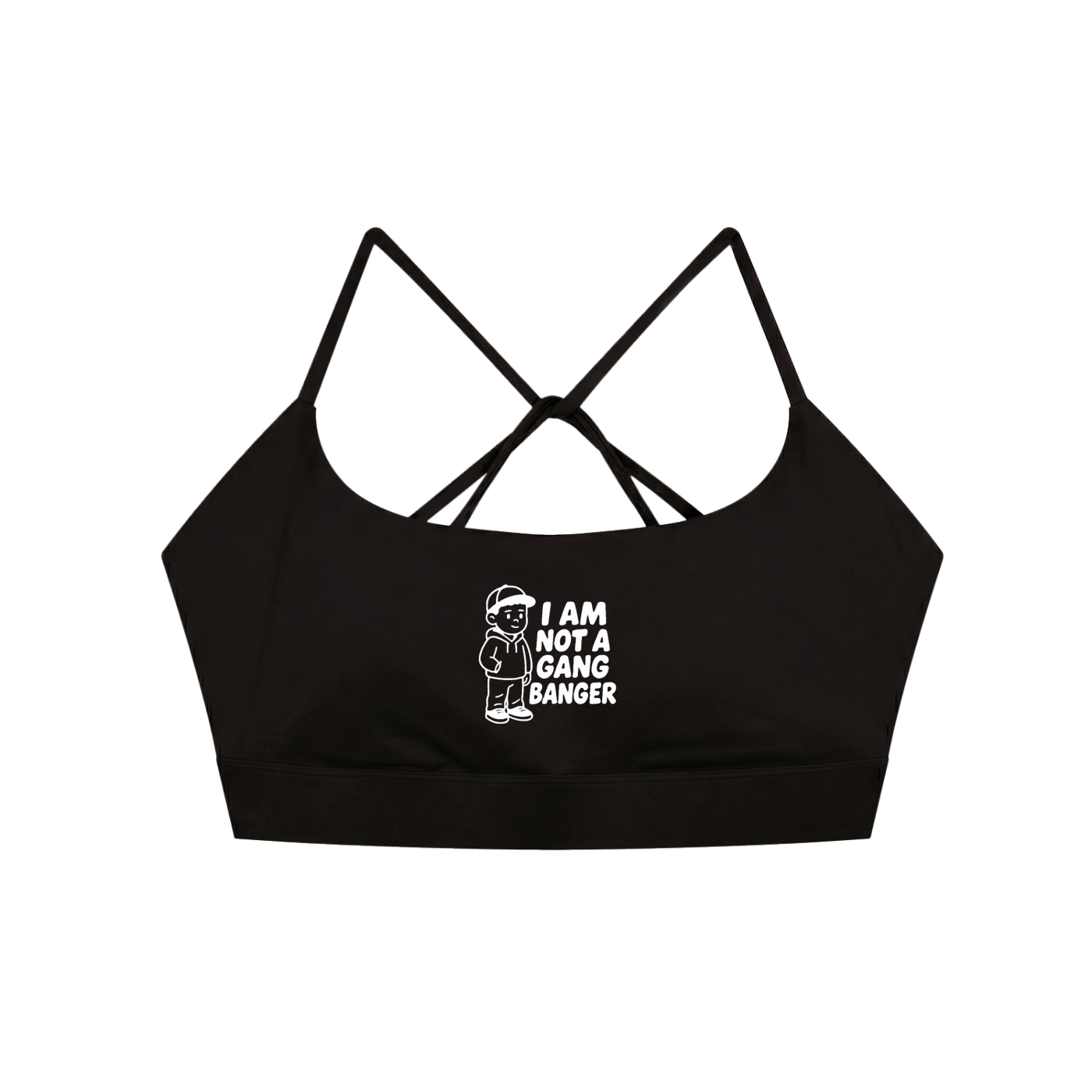 Strappy Criss Cross Yoga Sports Bra
