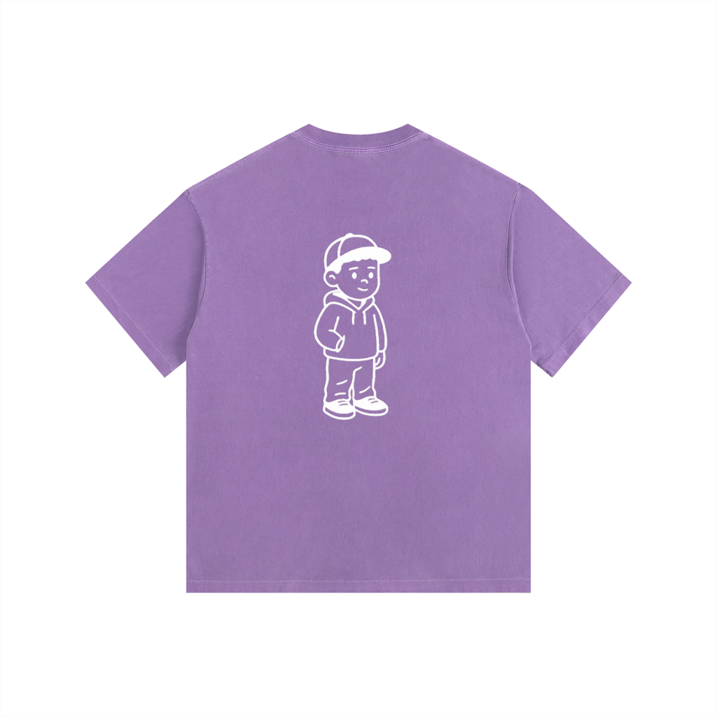 Vintage Washed Oversized Cotton T-Shirt