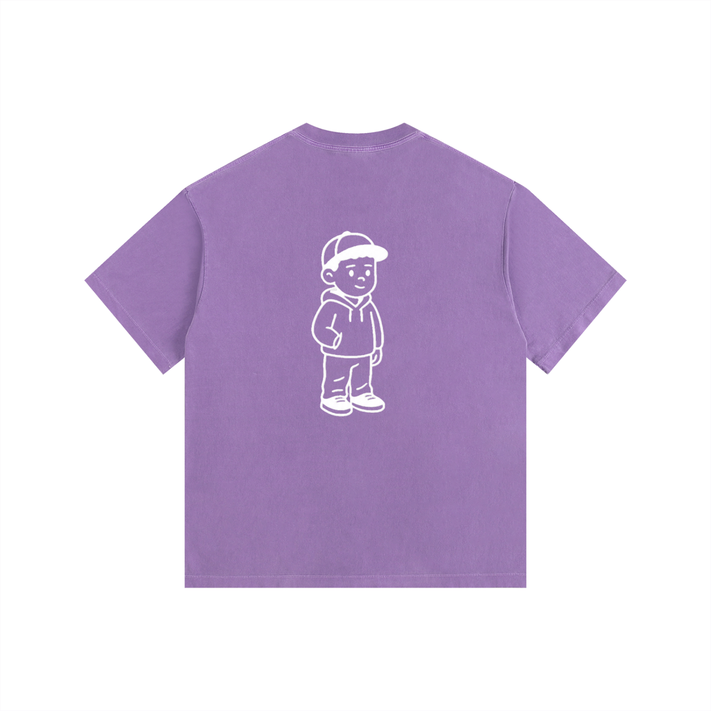 Vintage Washed Oversized Cotton T-Shirt