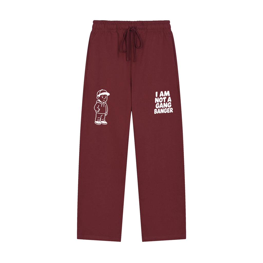 Snow Washed Raw Edge Sweatpants