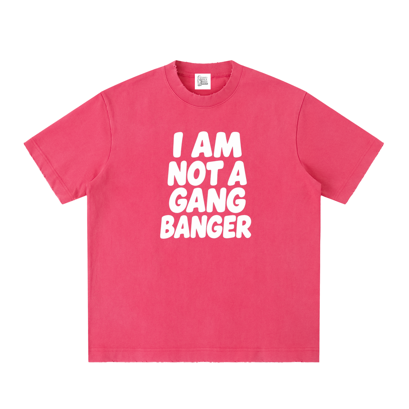 Heavyweight Vintage Washed Frayed T-Shirt
