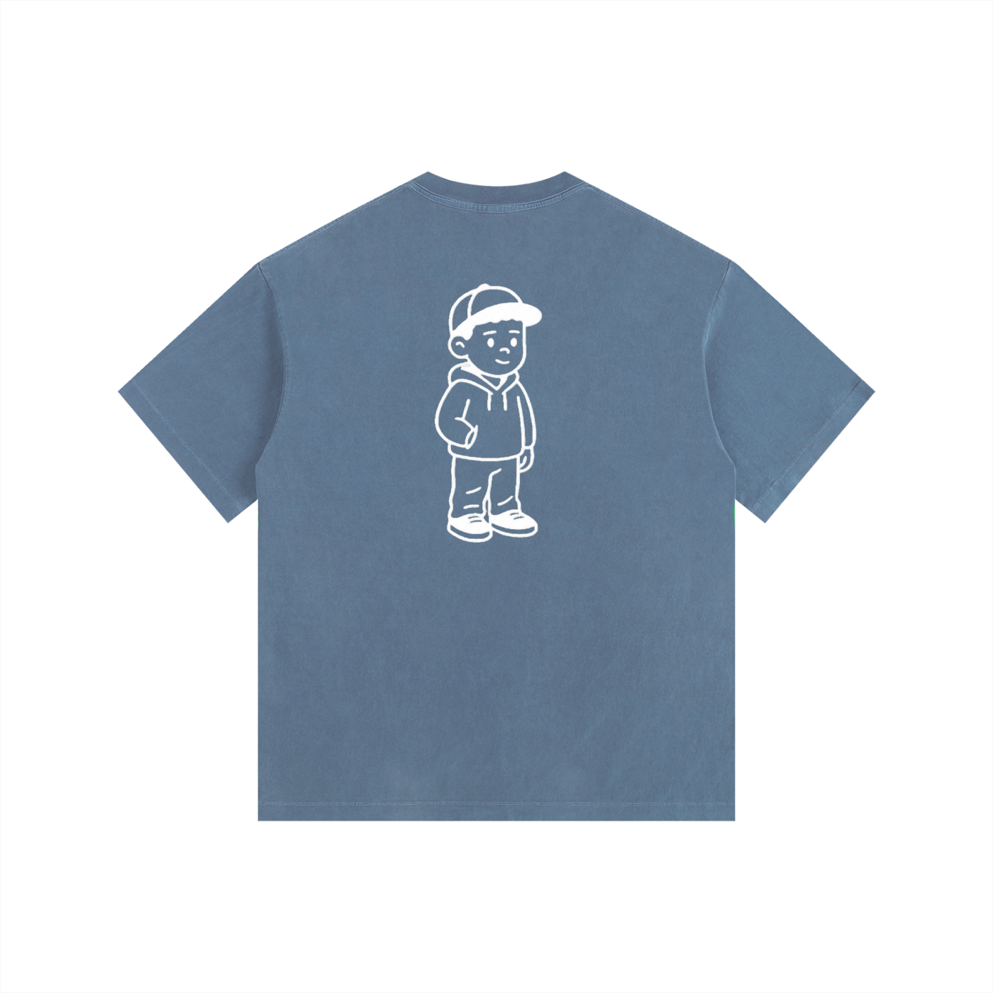 Vintage Washed Oversized Cotton T-Shirt