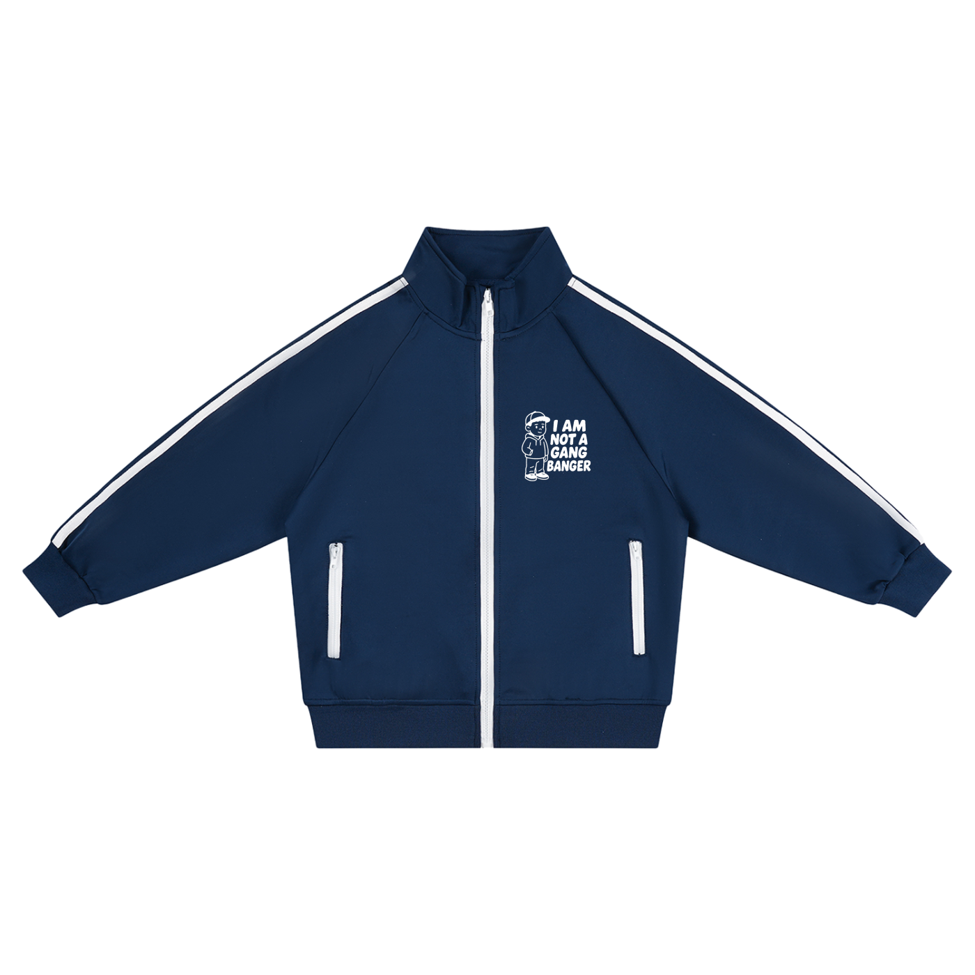 Kids’ Contrast Tape Coach Jacket