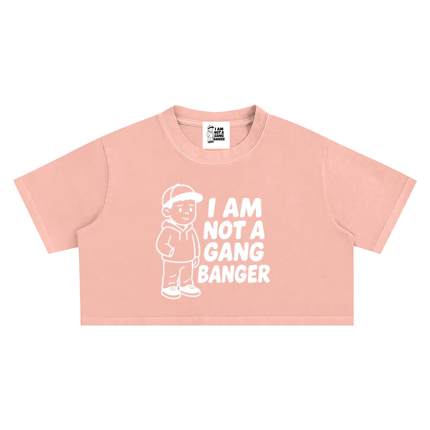 Women's Snow Washed Crop Top