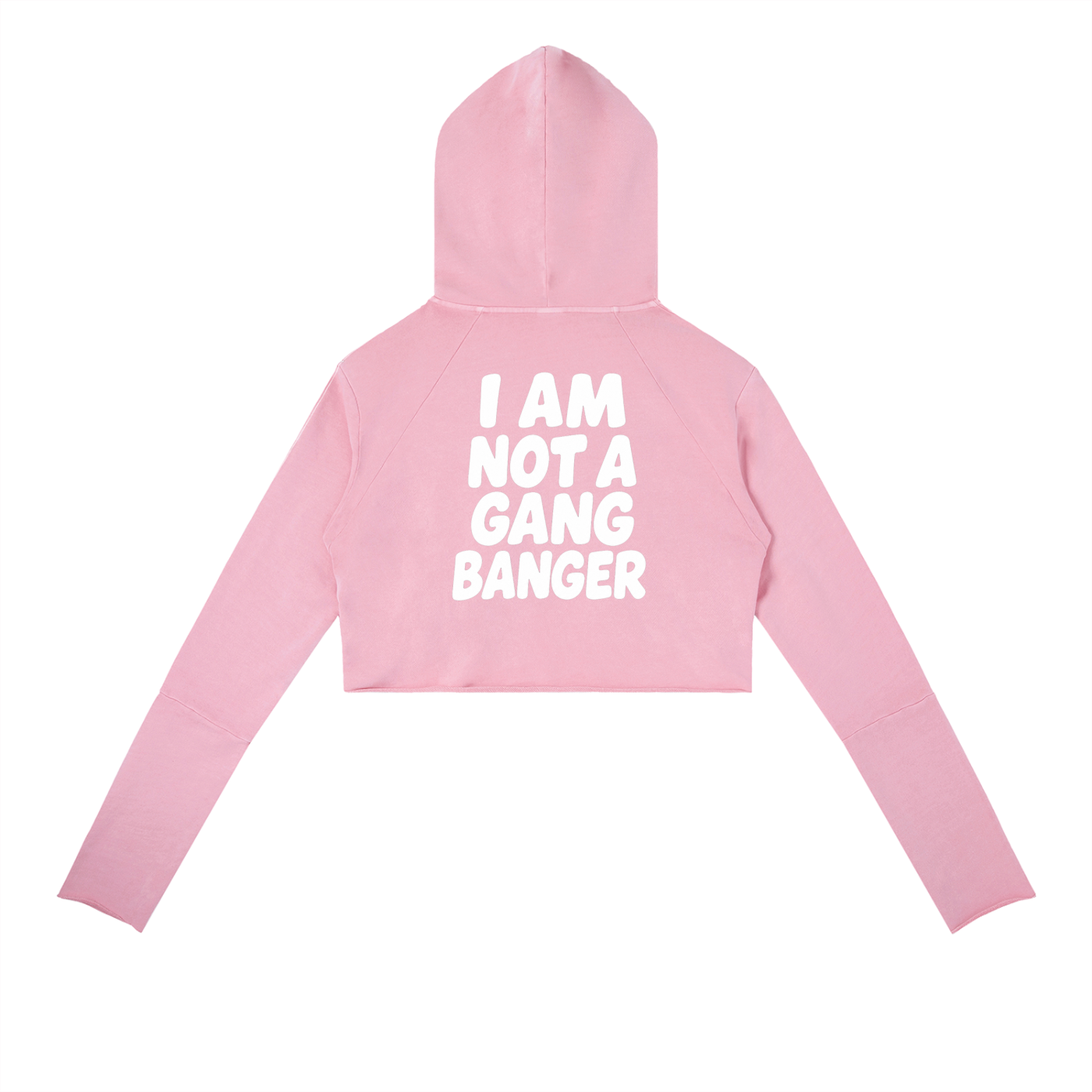 Vintage Washed Raw Edge Hoodie