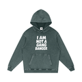 Snow Washed Loose Cotton Hoodie