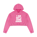 Women’s Mineral Washed Crop Hoodie