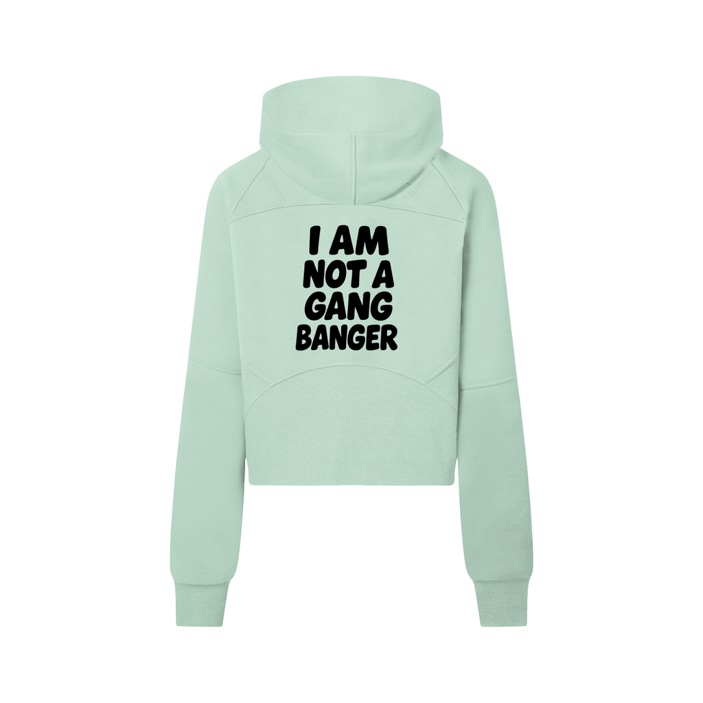 Cropped Half-Zip Hoodie