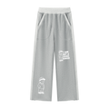 Women's Color Block Raw Hem Sweatpants