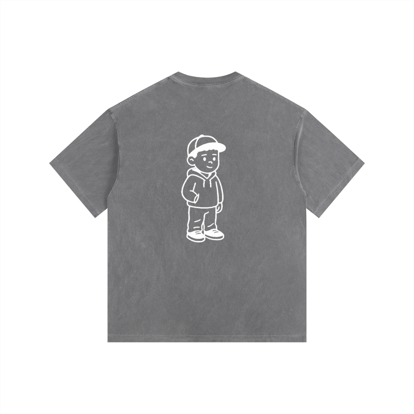 Vintage Washed Oversized Cotton T-Shirt