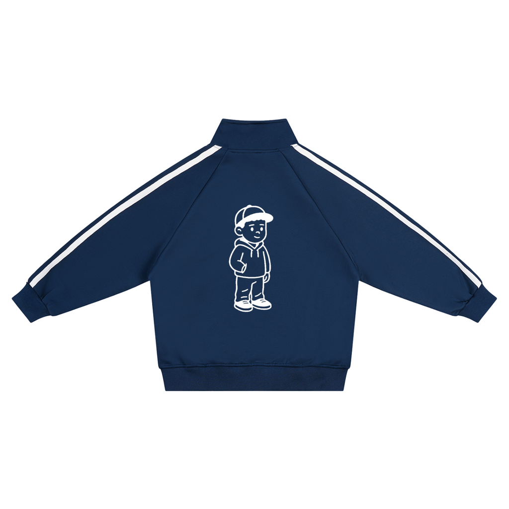 Kids’ Contrast Tape Coach Jacket