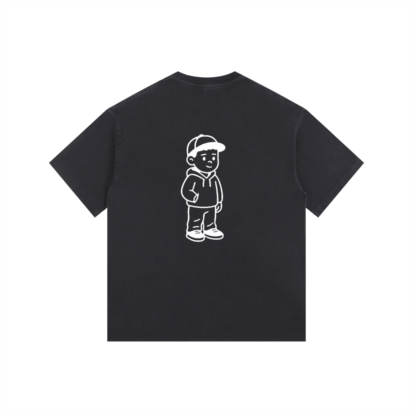 Vintage Washed Oversized Cotton T-Shirt