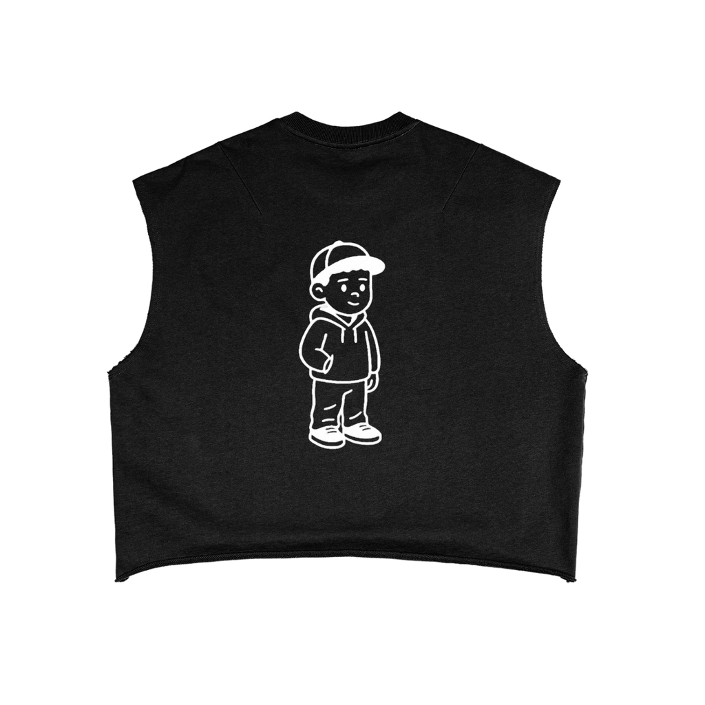 French Terry Boxy Tank Top