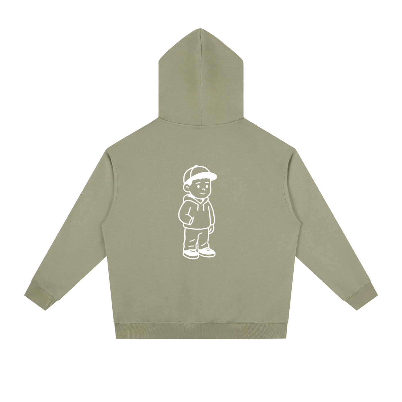 Essential Heavyweight Drop-Shoulder Hoodie