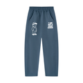 Unisex Tapered Straight Hem Sweatpants