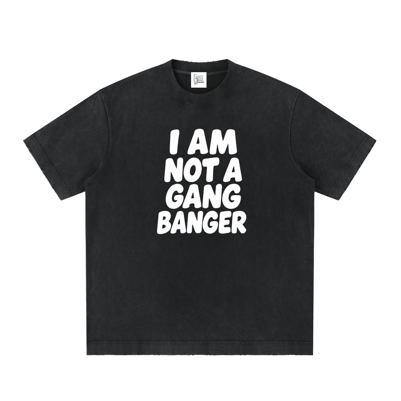 Heavyweight Vintage Washed Frayed T-Shirt