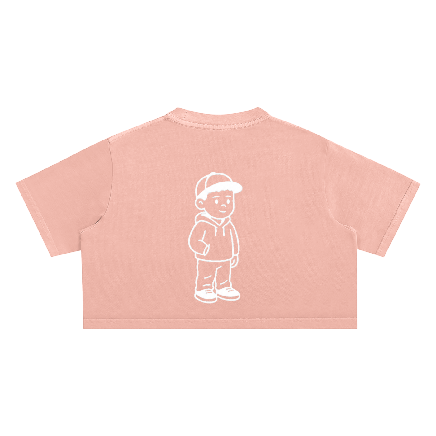 Snow Washed Crop Top