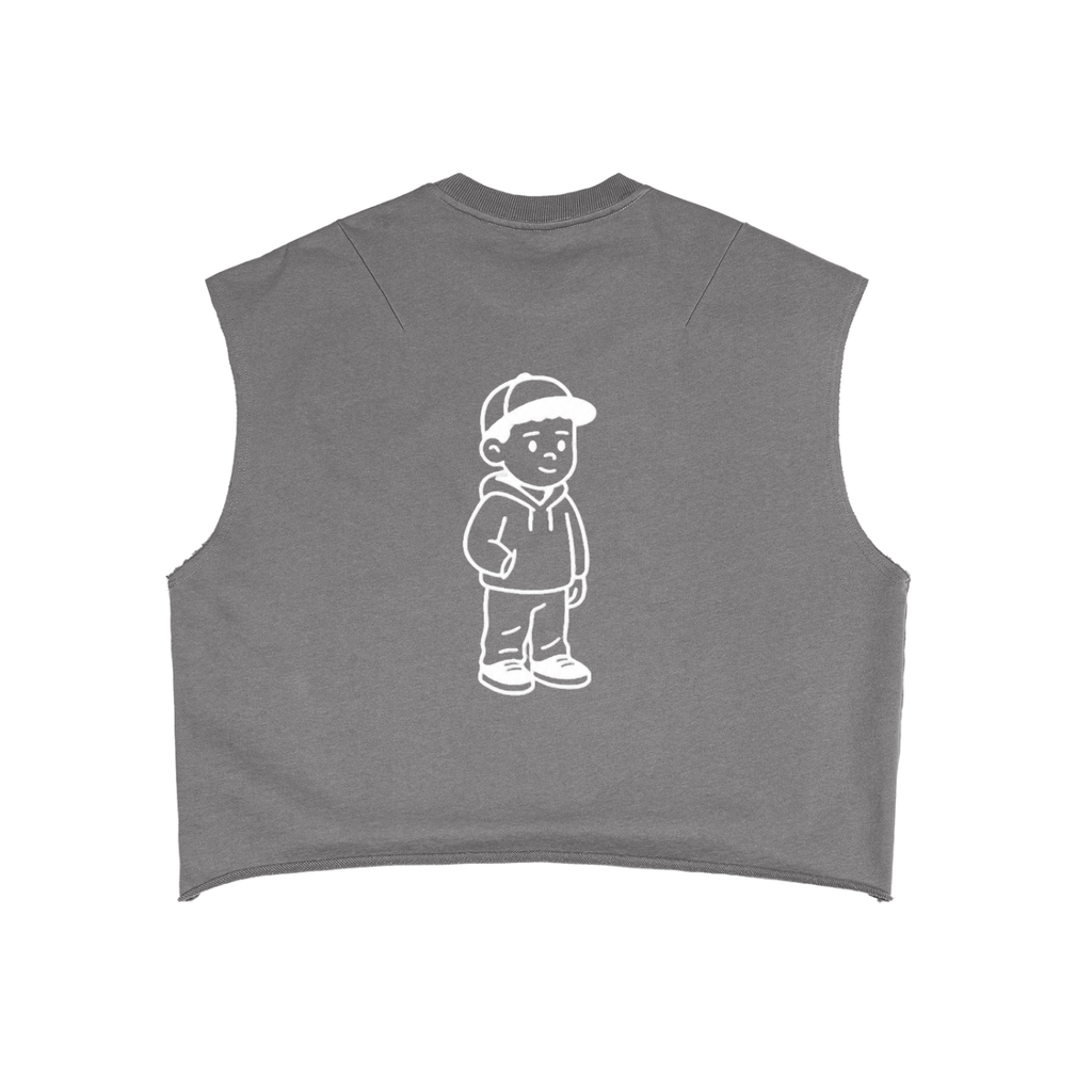 French Terry Boxy Tank Top