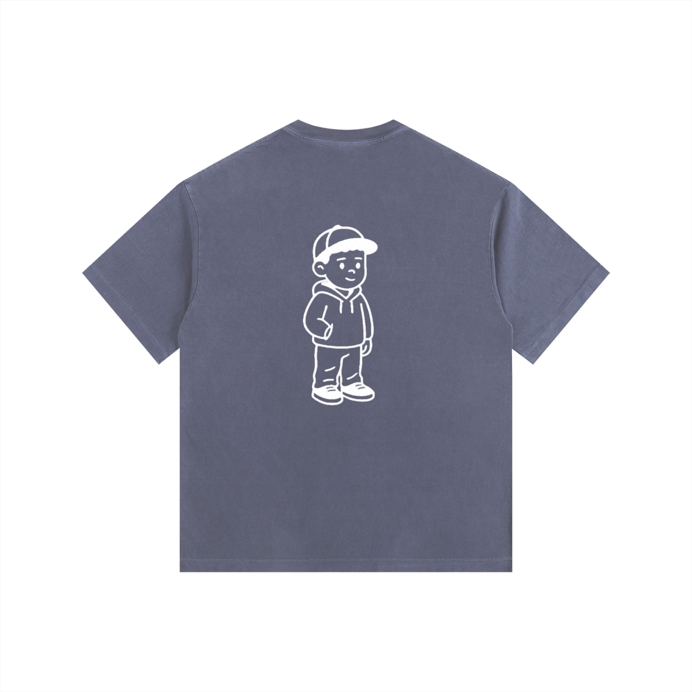Vintage Washed Oversized Cotton T-Shirt