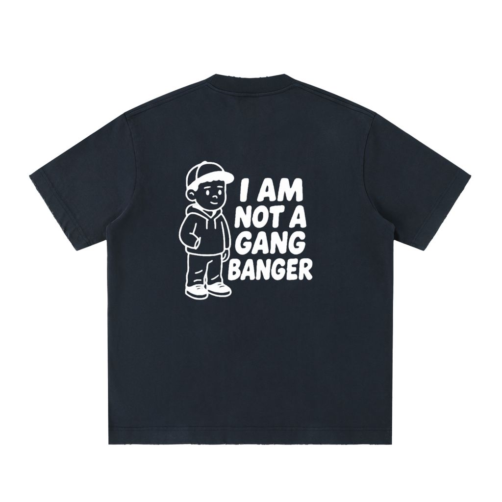 Heavyweight Vintage Washed Frayed T-Shirt