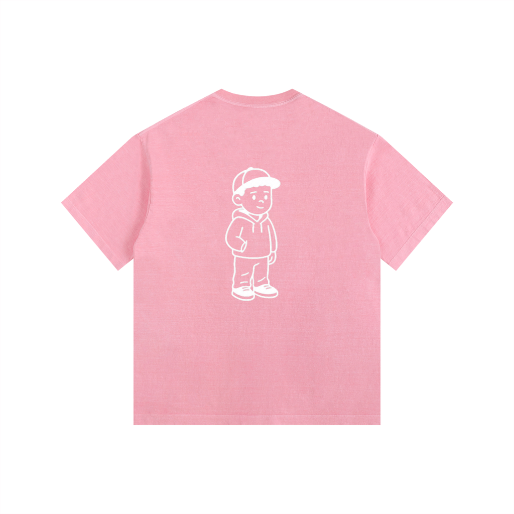 Vintage Washed Oversized Cotton T-Shirt