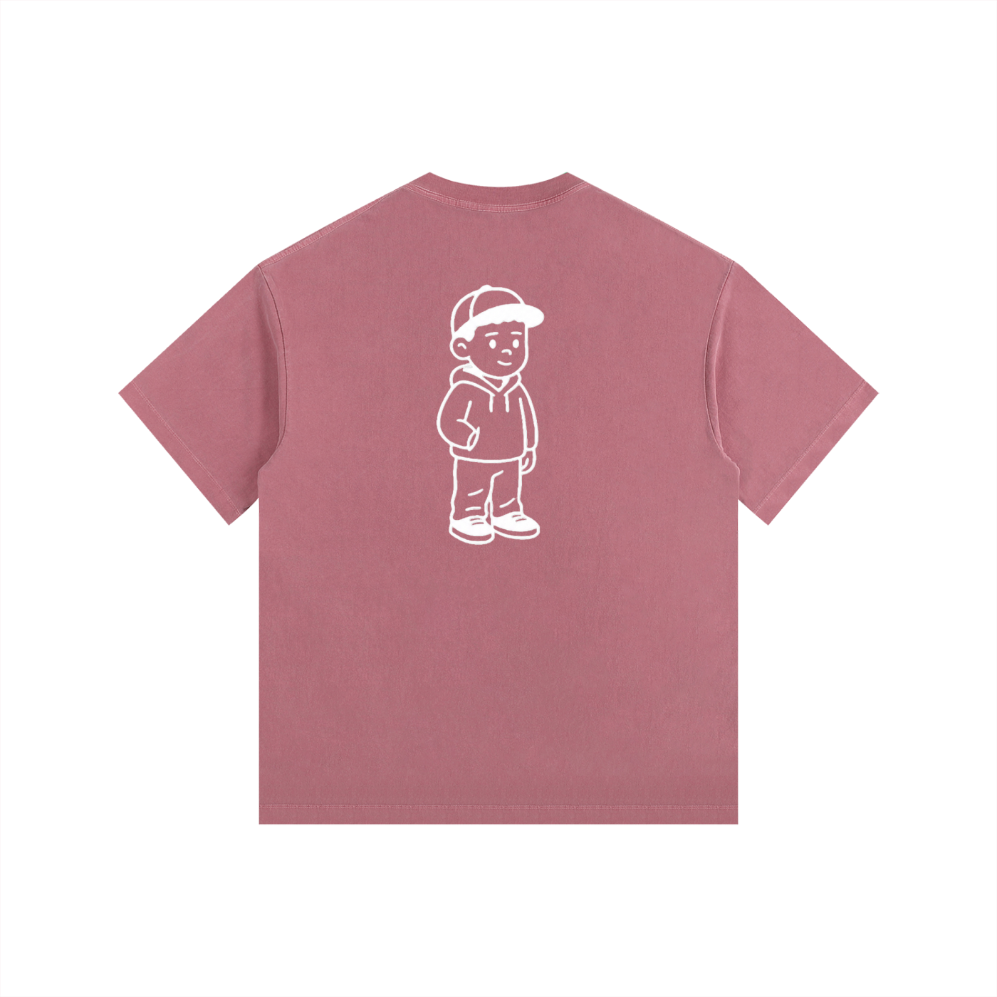 Vintage Washed Oversized Cotton T-Shirt