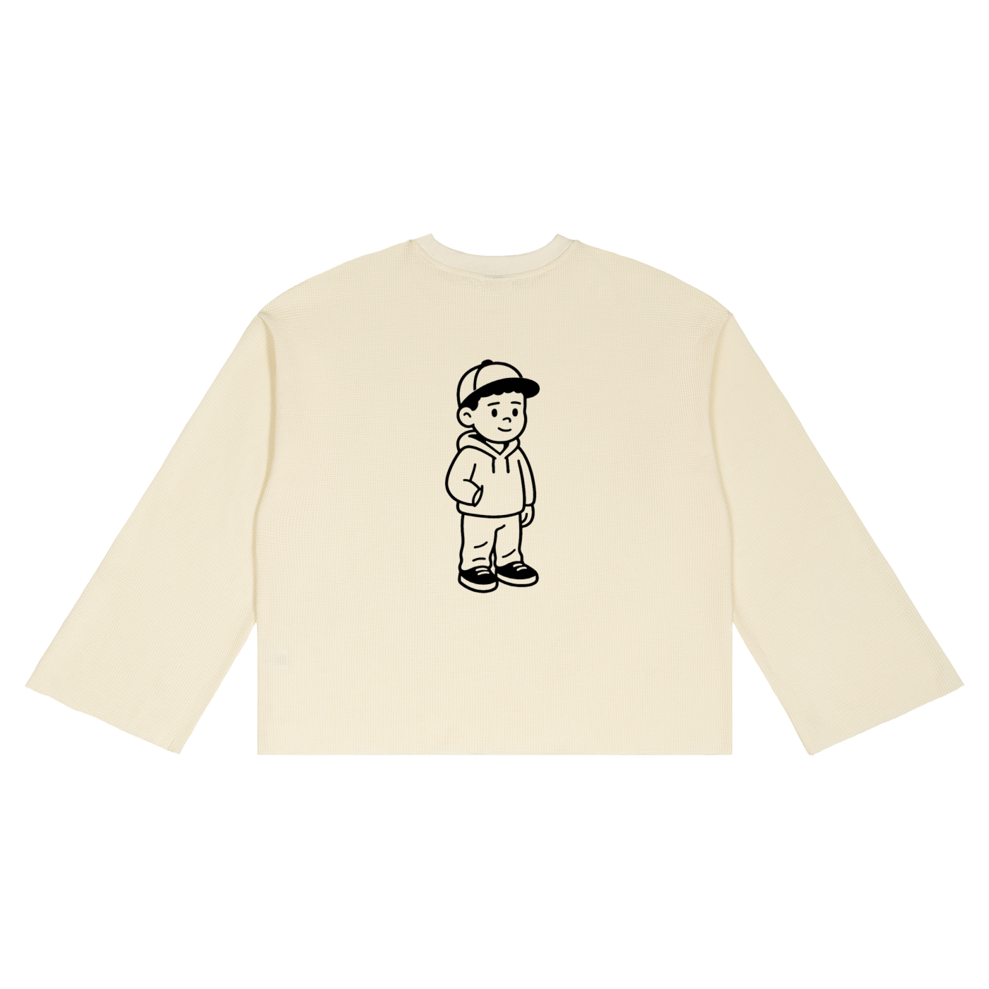 Essential Heavyweight Dolman Sleeve Boxy Sweatshirt