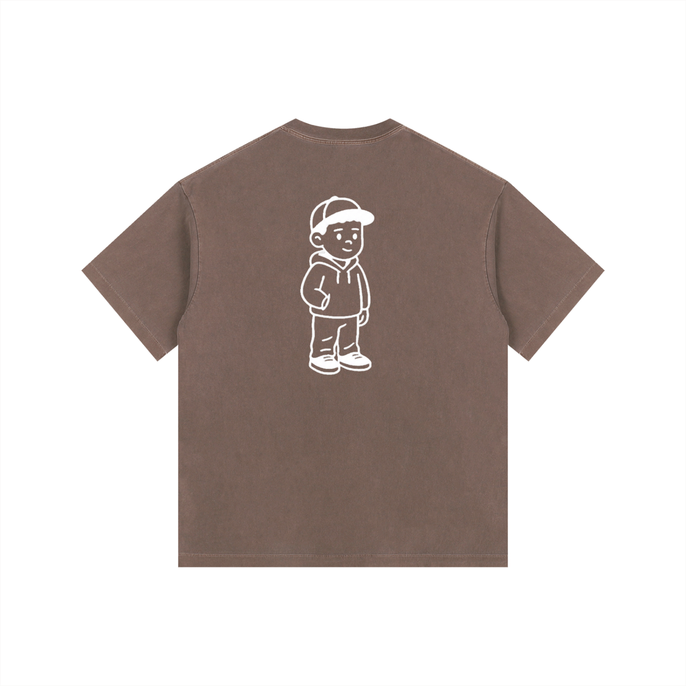 Vintage Washed Oversized Cotton T-Shirt