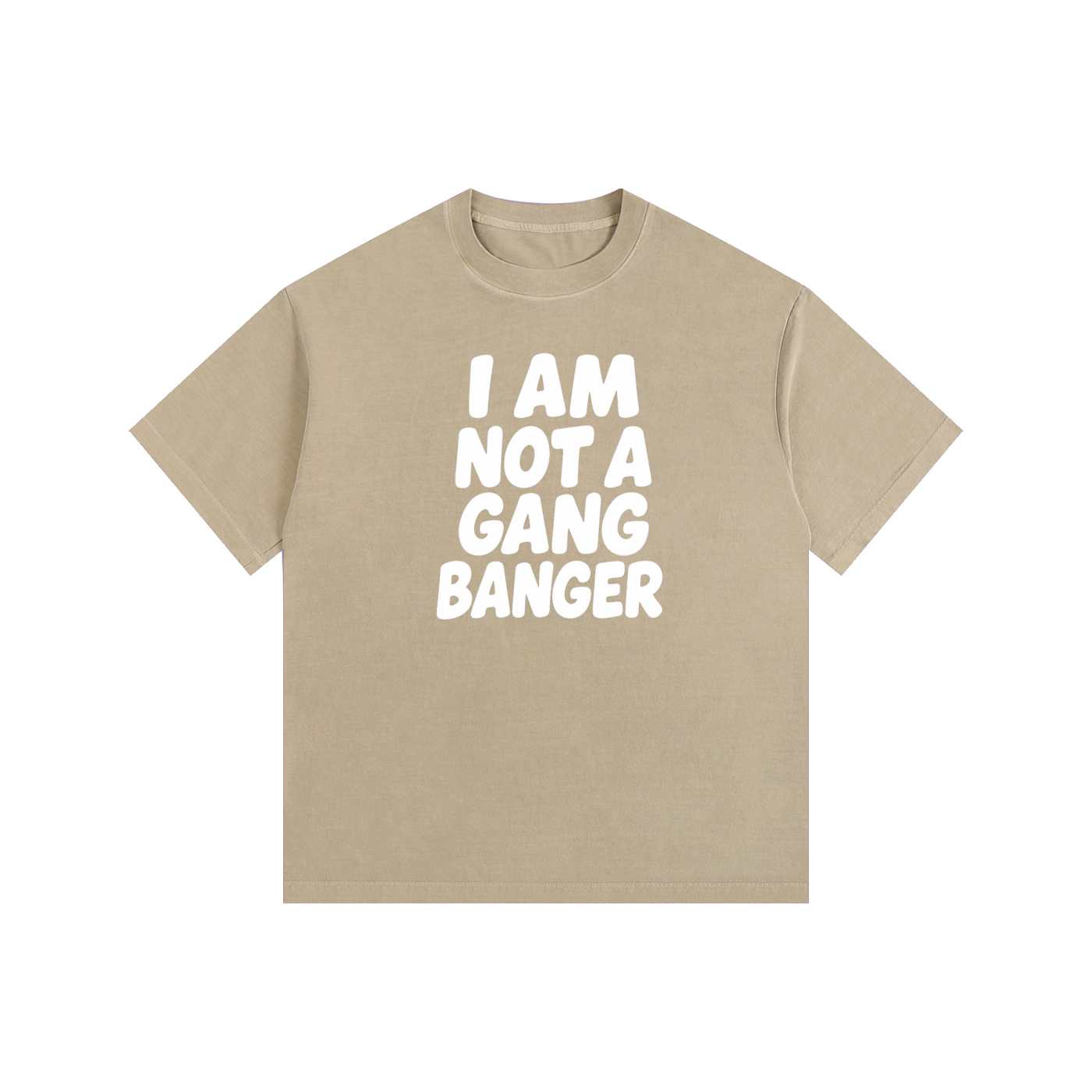 Unisex Vintage Washed Oversized Cotton T-Shirt