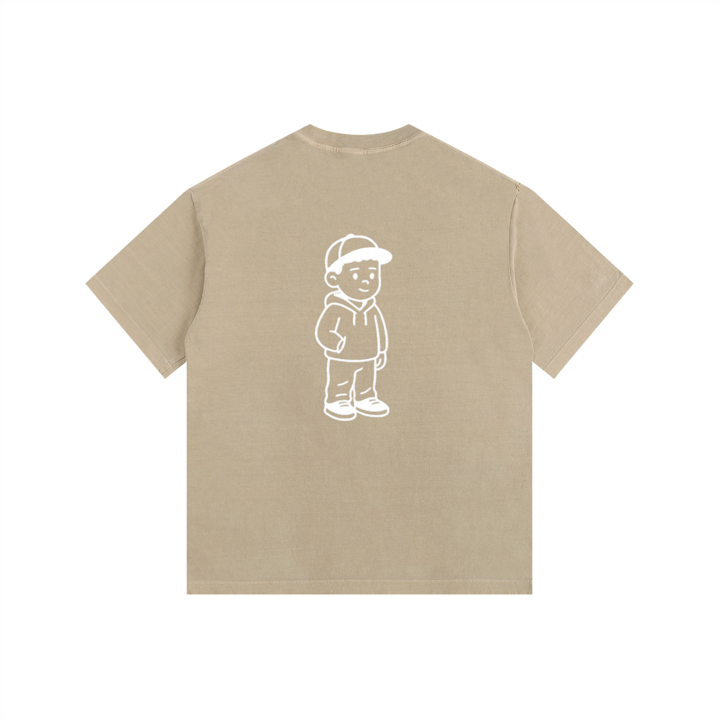 Vintage Washed Oversized Cotton T-Shirt