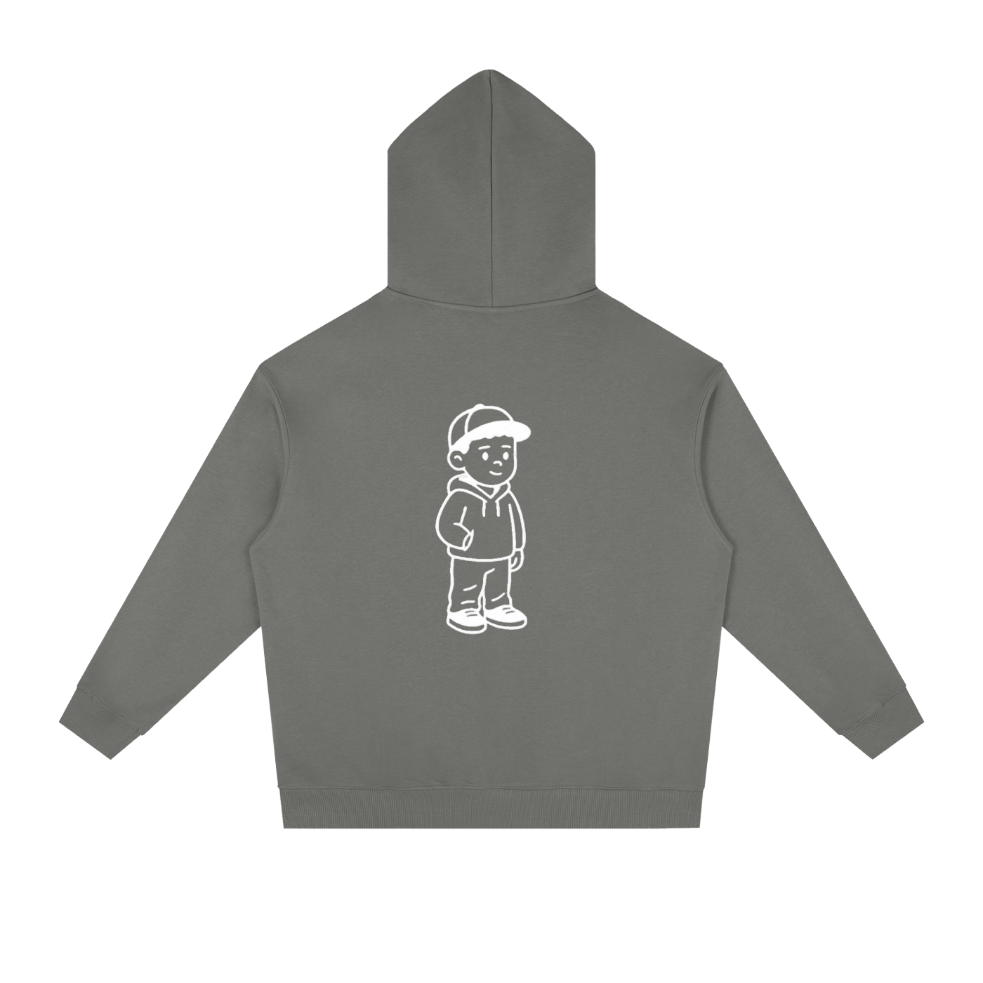 Essential Heavyweight Drop-Shoulder Hoodie
