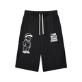 Relaxed Drawstring Three-quarter Sweatpants