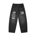 Men's Sunfade Vintage Wash Barrel Leg Jeans