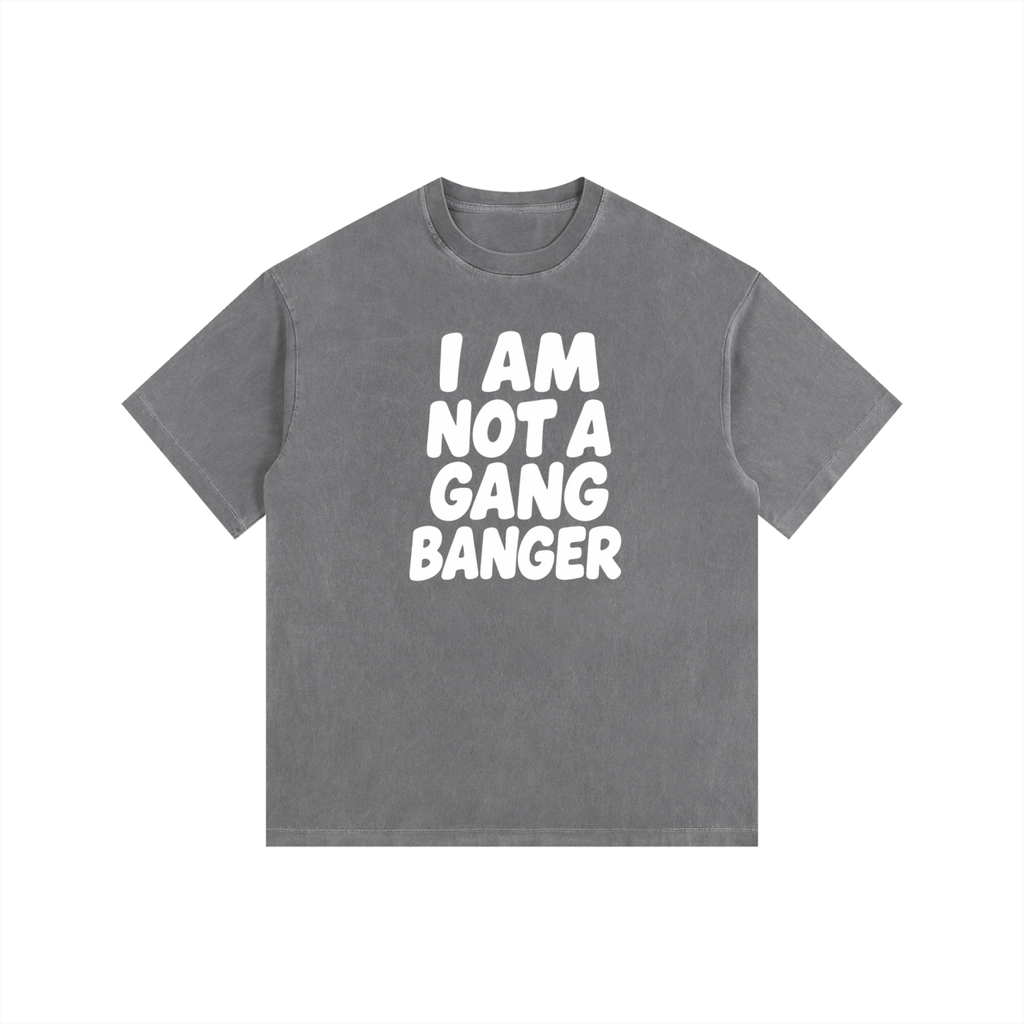Vintage Washed Oversized Cotton T-Shirt
