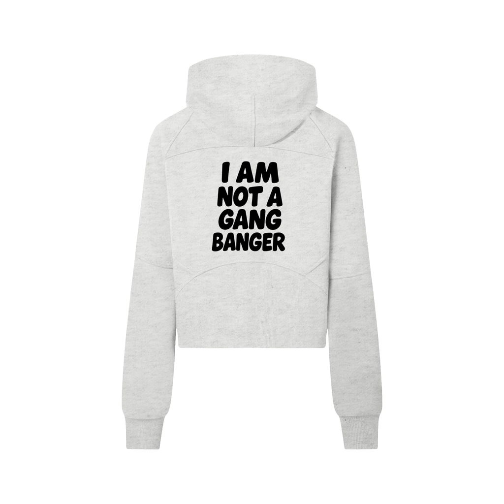 Cropped Half-Zip Hoodie
