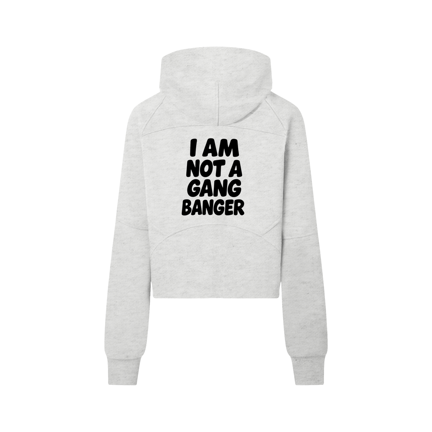 Cropped Half-Zip Hoodie