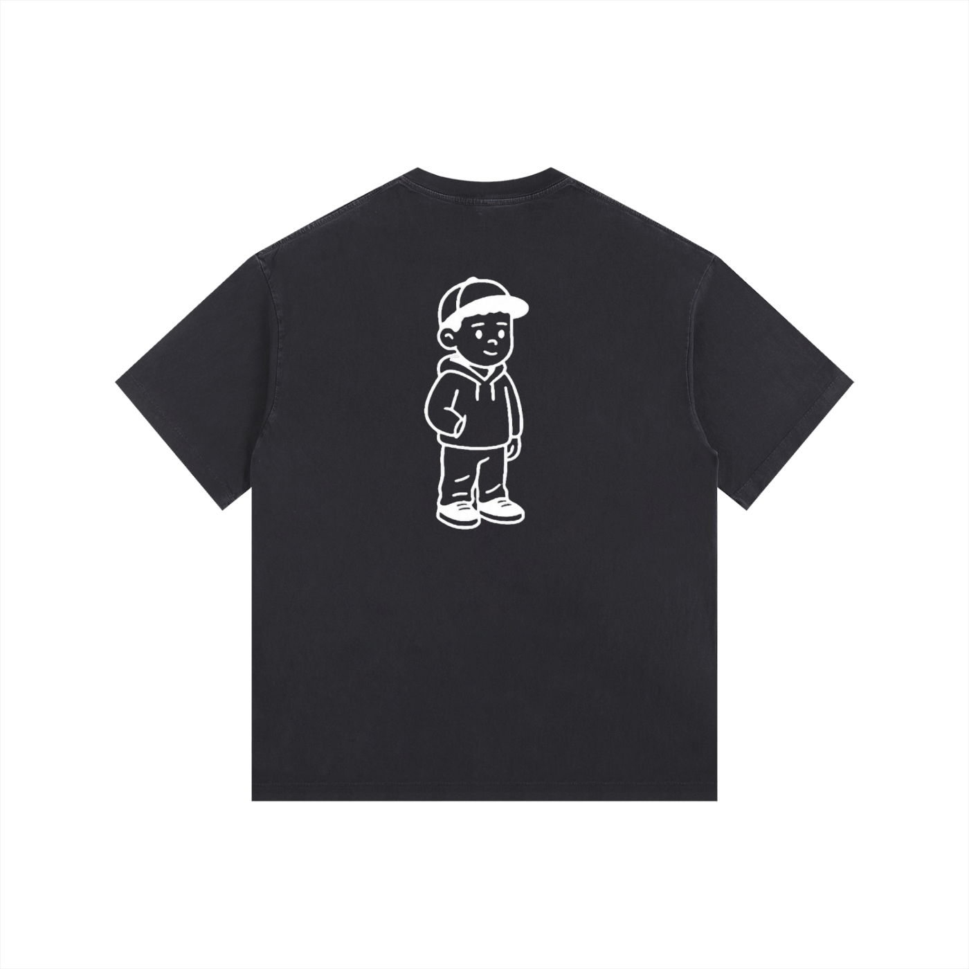 Vintage Washed Oversized Cotton T-Shirt