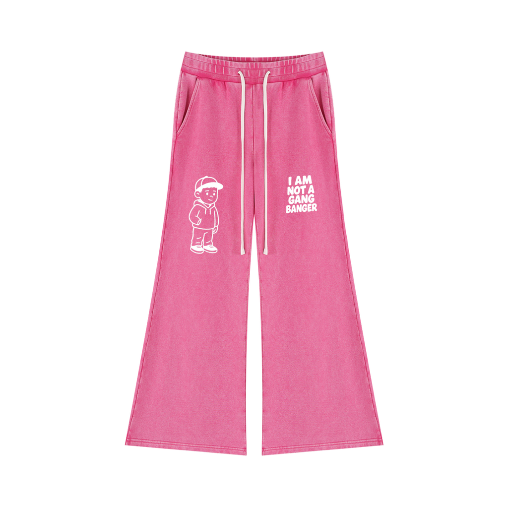 Women’s Mineral Wash Flared Leg Sweatpants