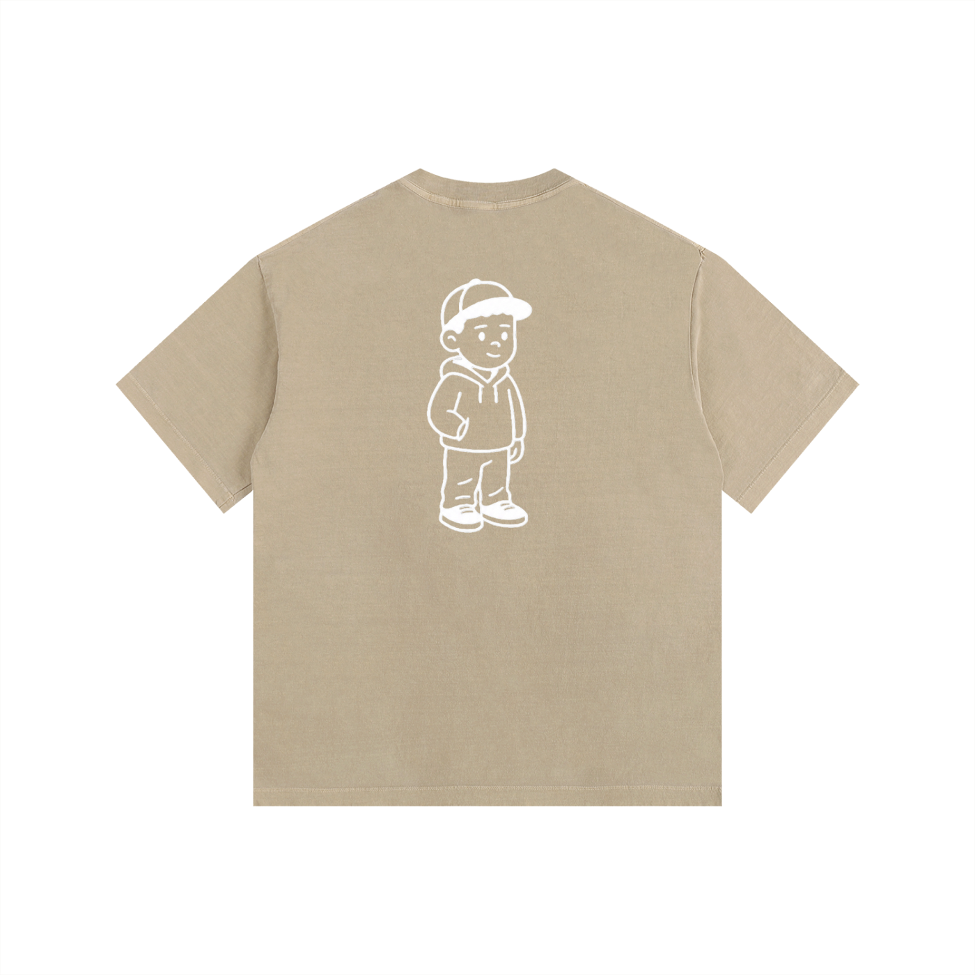 Vintage Washed Oversized Cotton T-Shirt