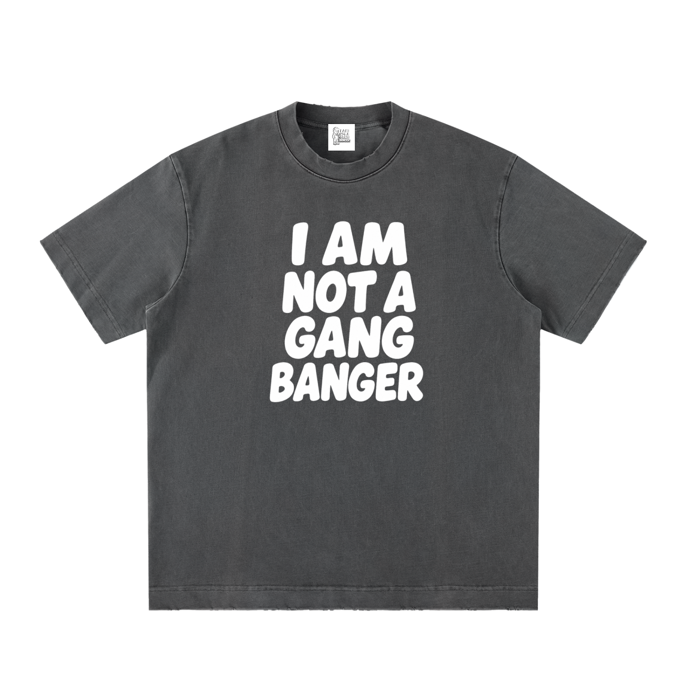 Heavyweight Vintage Washed Frayed T-Shirt