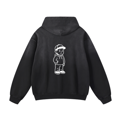 Heavyweight Sunfade Oversized Hoodie