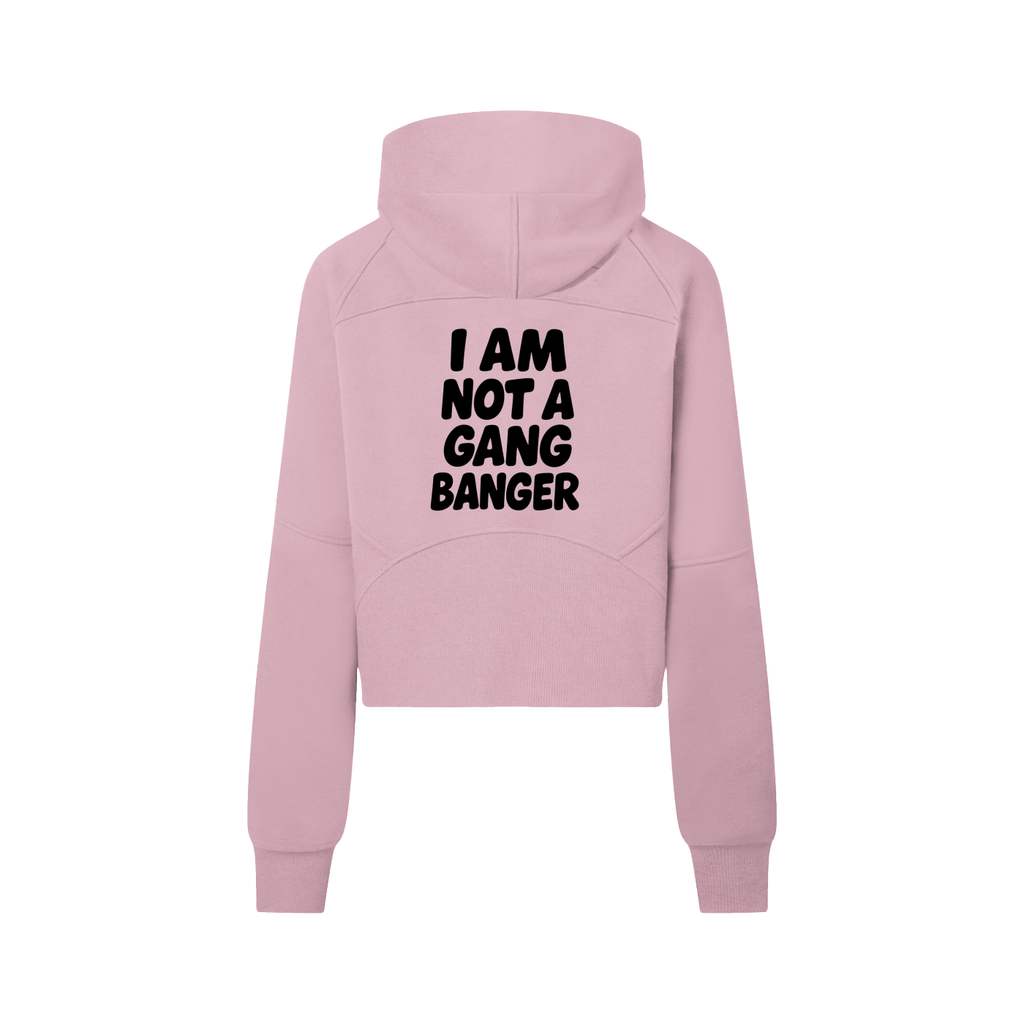 Cropped Half-Zip Hoodie