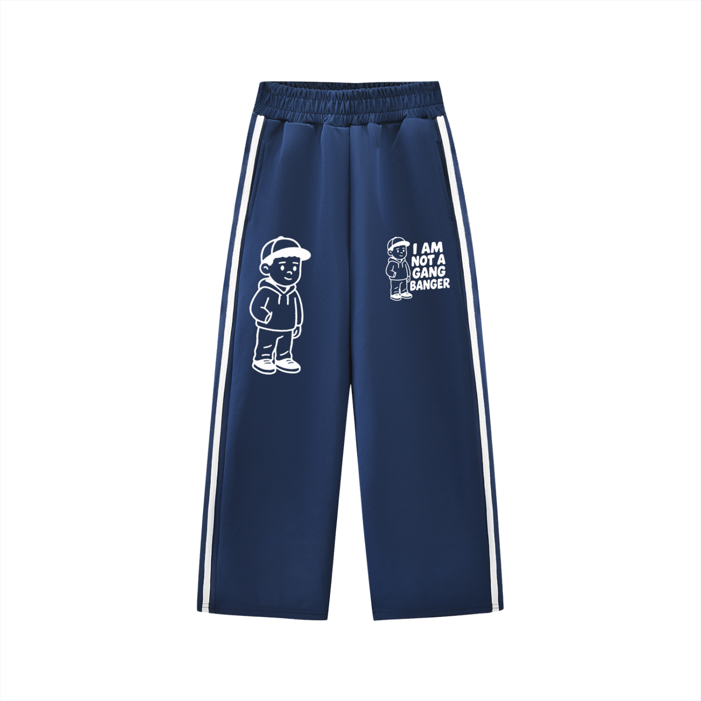 Kids’ Contrast Tape Sweatpants